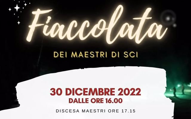 fiaccolata dei maestri di sci presso ski verena a 
