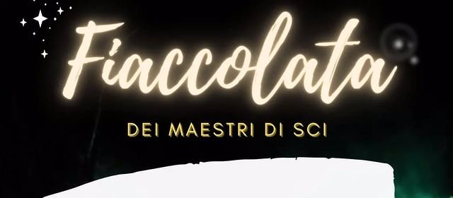 fiaccolata dei maestri di sci presso ski verena a 