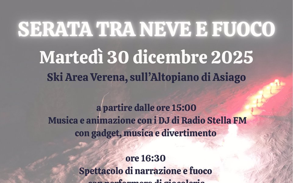 serata tra neve e fuoco al verena w n4