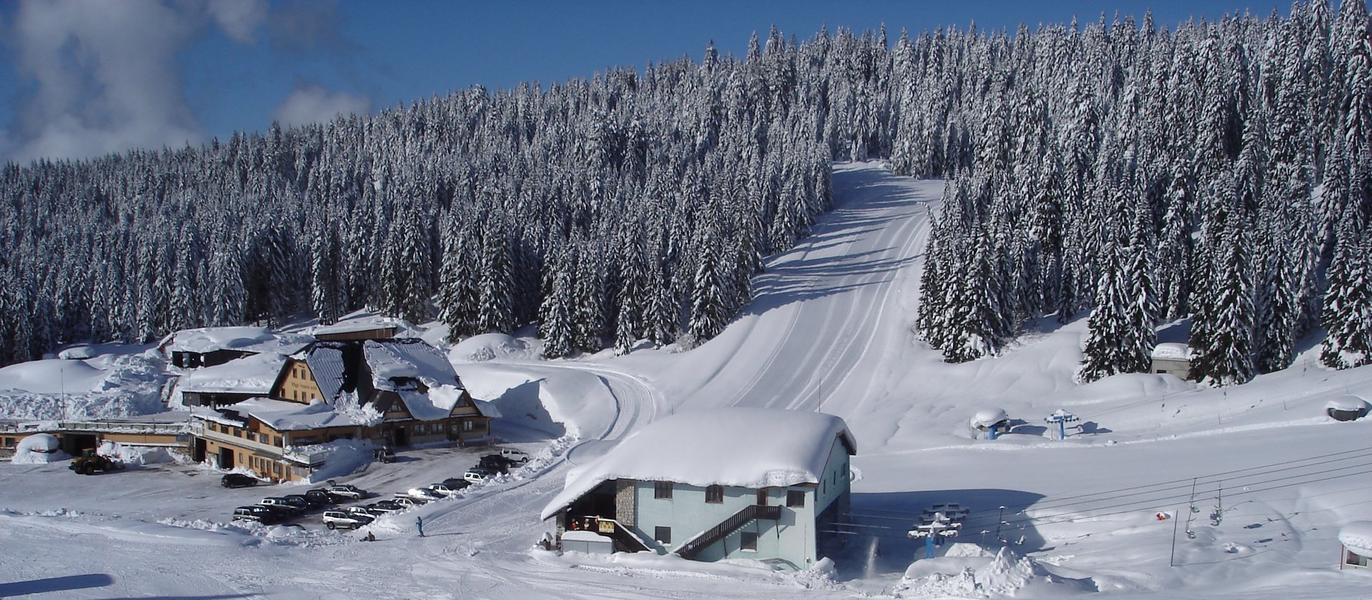 piste da sci ski area verena w
