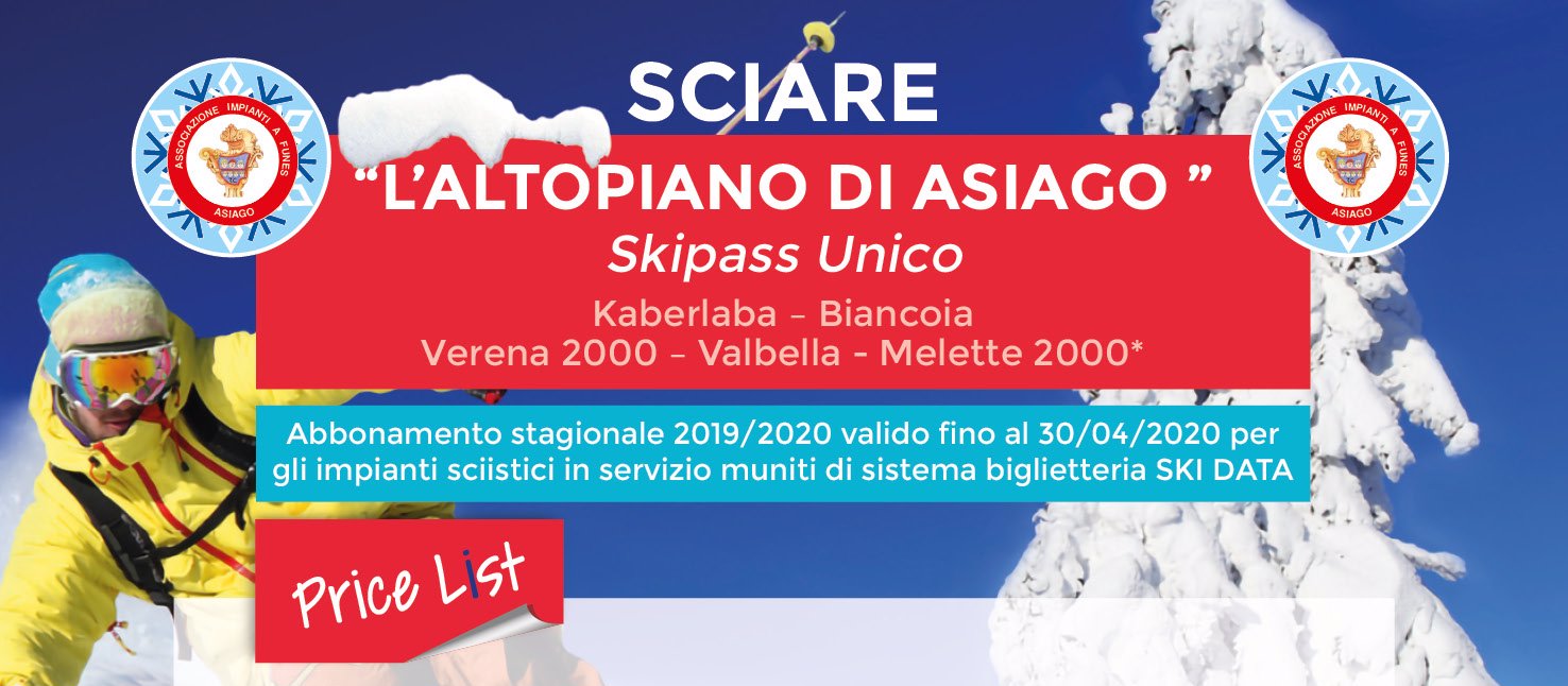 skipass altopiano 20192020 w