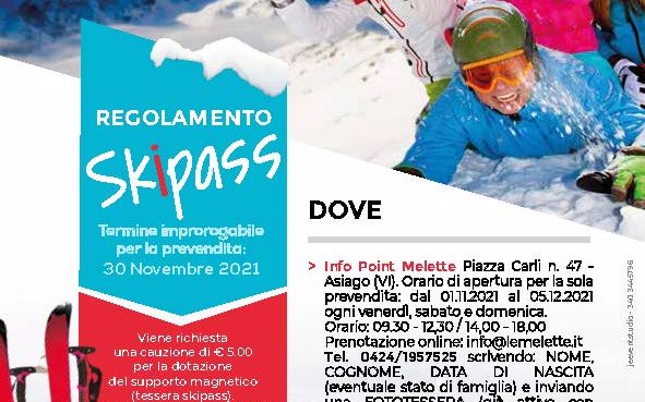 skipass altopiano di asiago 2021 2022 w